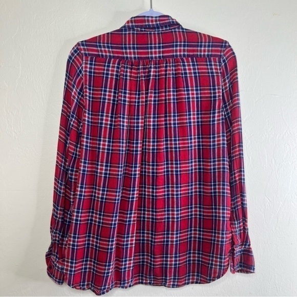 Ralph Lauren Denim & Supply Utility Shirt Size Womens Mediums Plaid Button Down - Picture 3 of 13